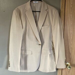 Men's Beige Blazer